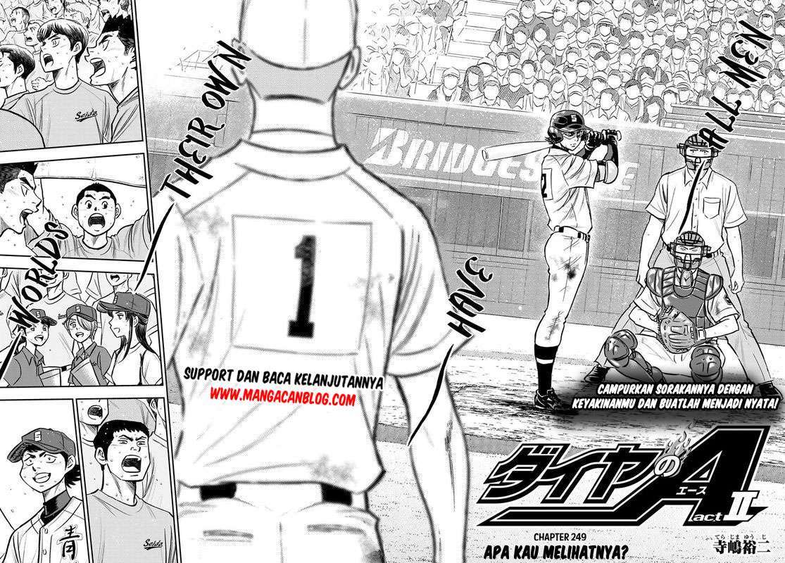 Baca Manga Diamond no Ace Act 2 Chapter 249 Gambar 2