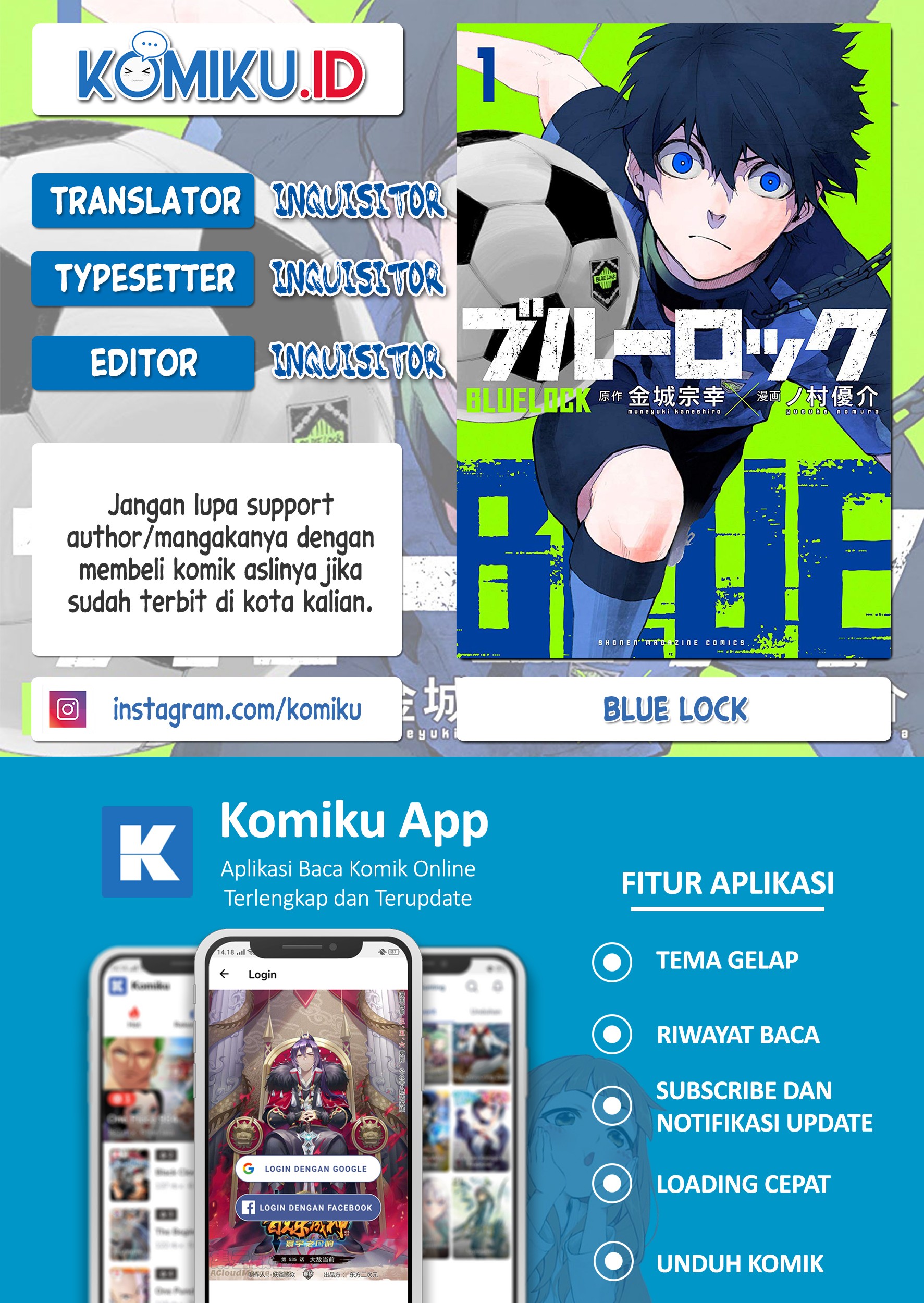Komik Blue Lock - Chapter 111