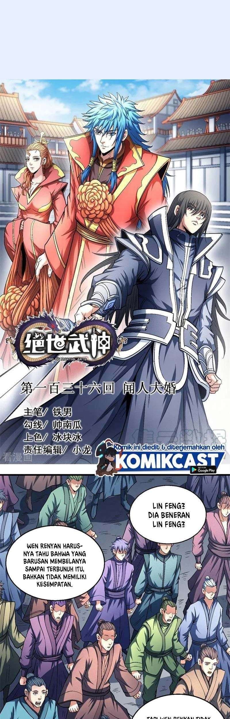 Komik God of Martial Arts - Chapter 136.3