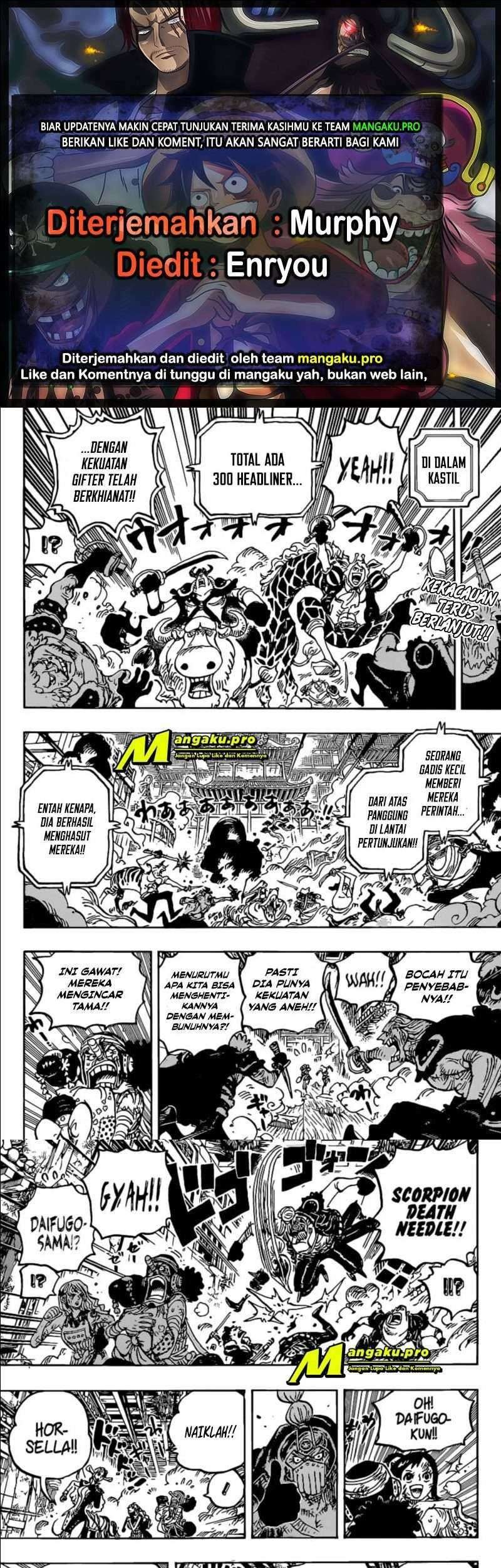 Komik One Piece - Chapter 1018