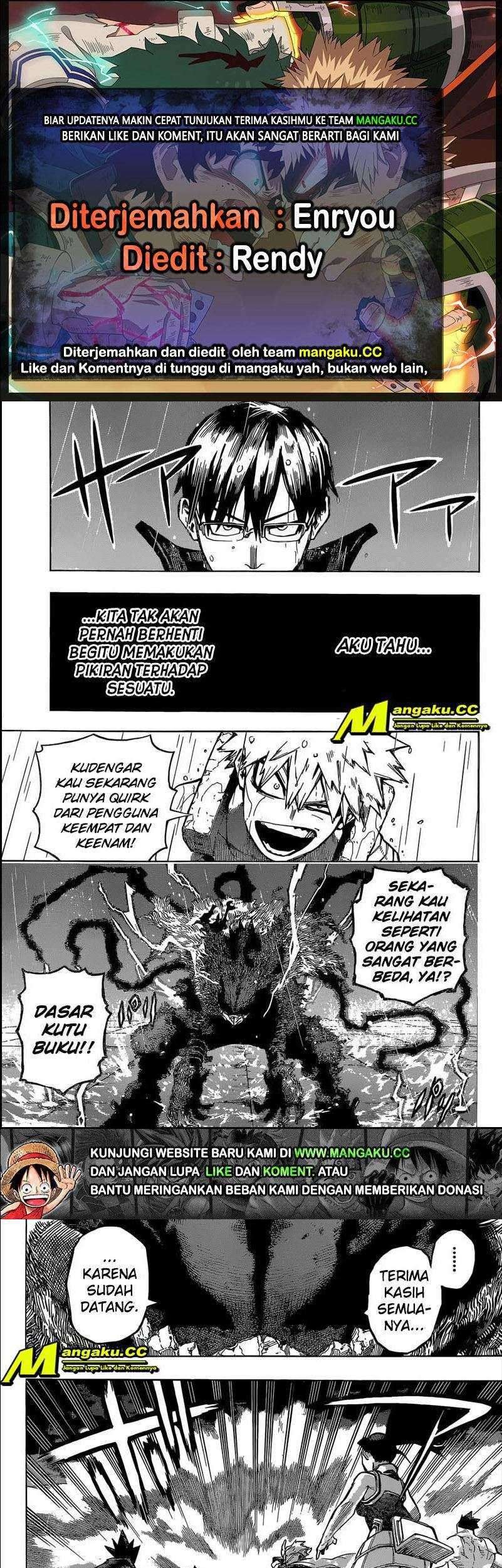 Komik Boku no Hero Academia - Chapter 320