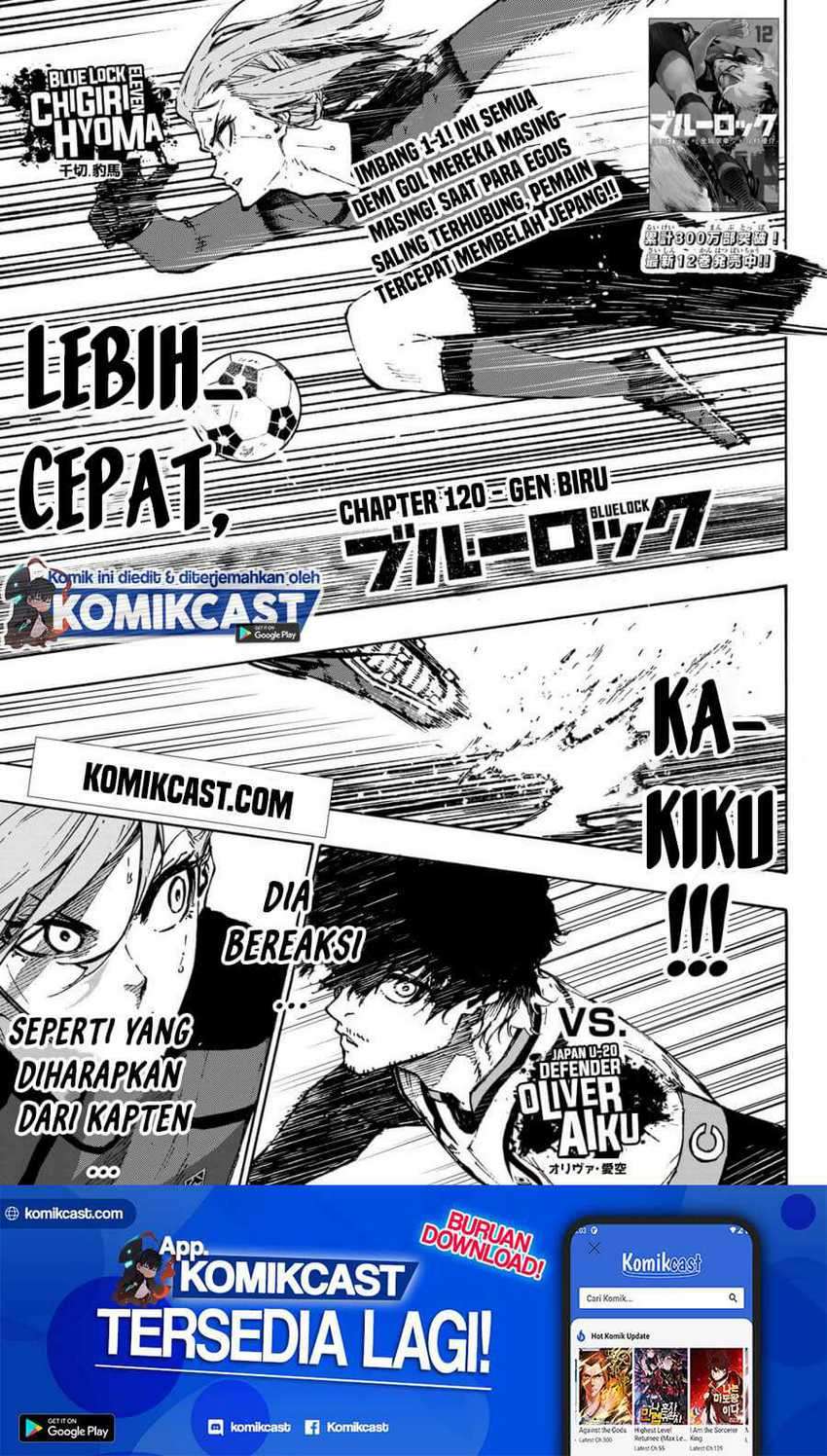 Baca Manga Blue Lock Chapter 120 Gambar 2