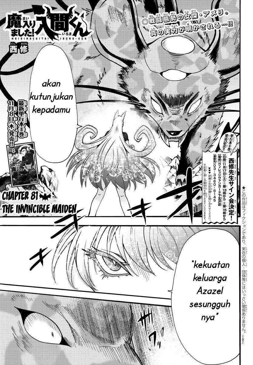Komik Mairimashita! Iruma-kun - Chapter 81