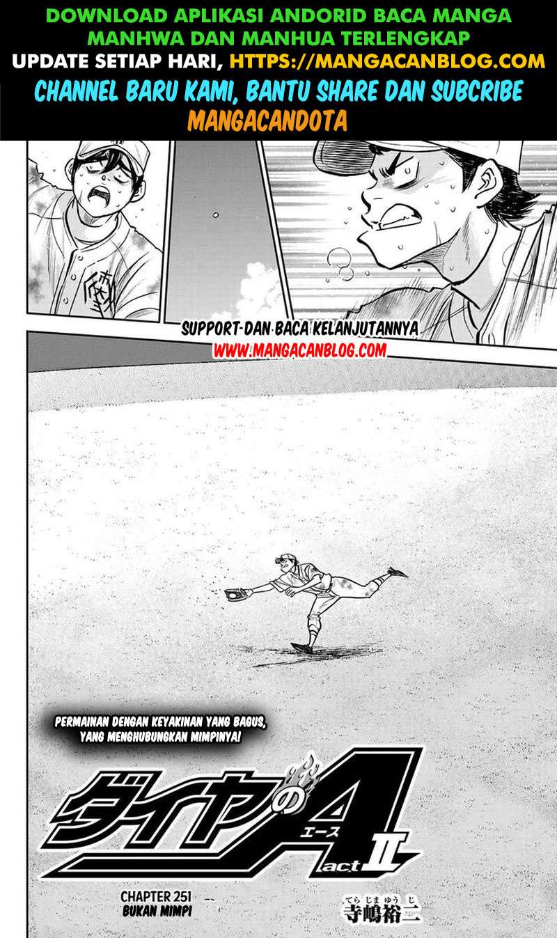 Baca Manga Diamond no Ace Act 2 Chapter 251 Gambar 2