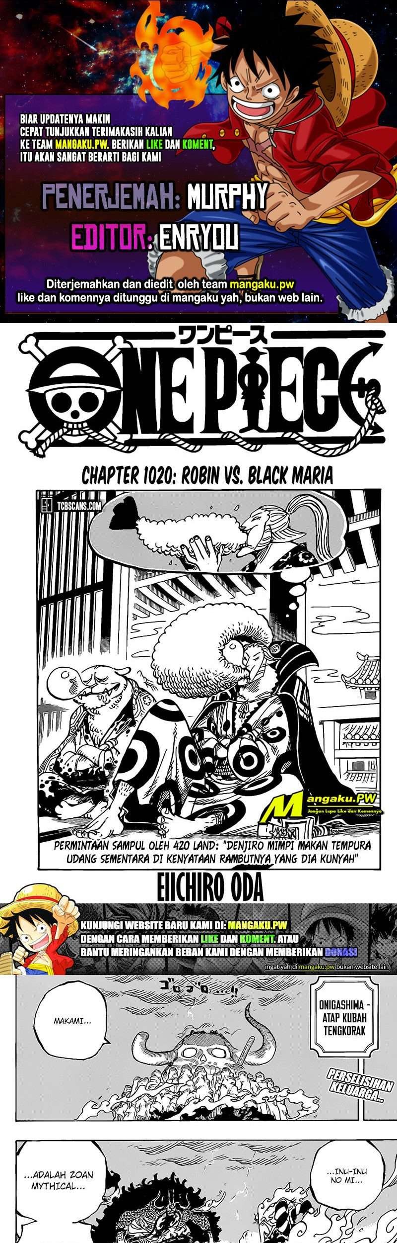 Komik One Piece - Chapter 1020
