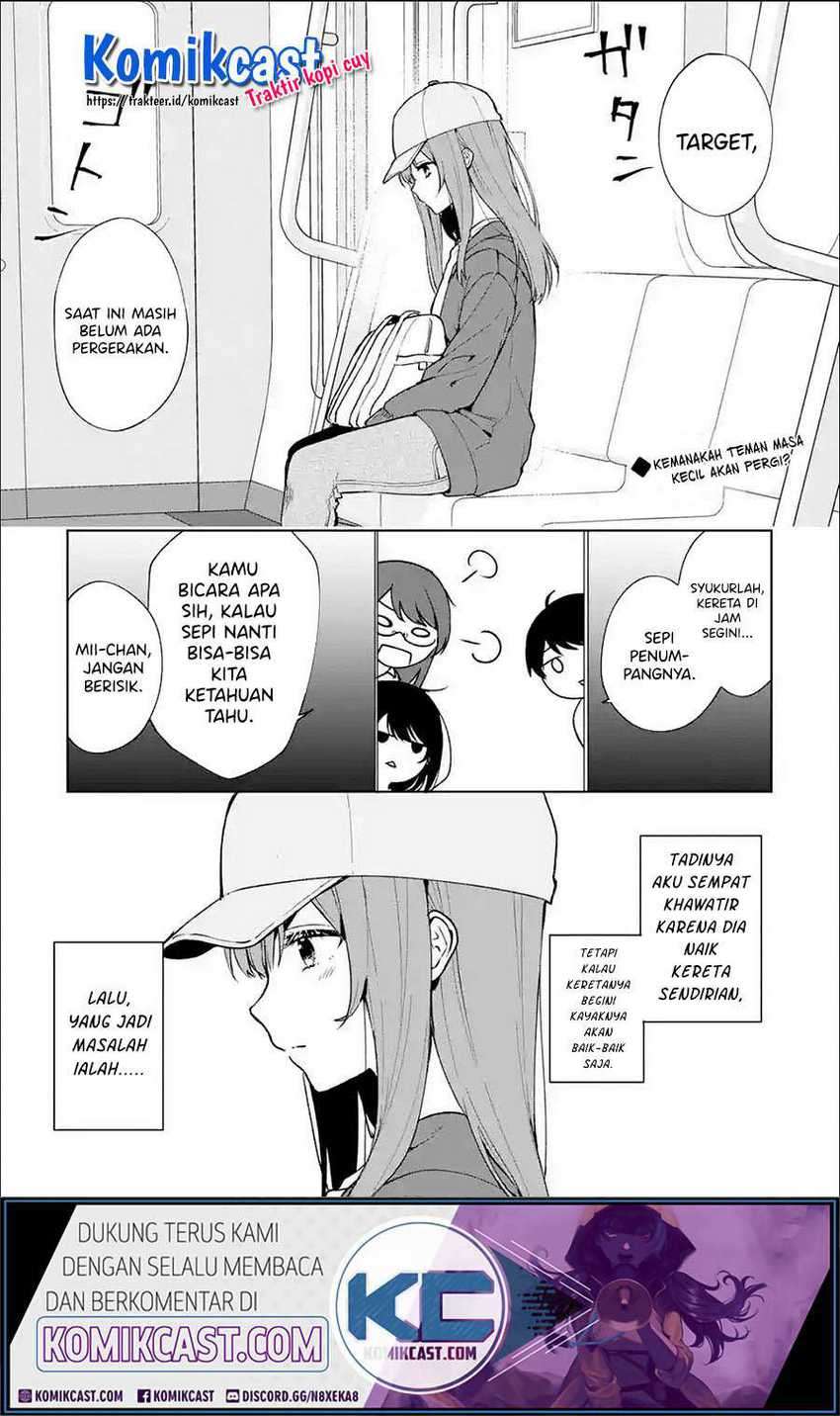 Baca Manga Chikan Saresou ni Natteiru S-kyuu Bishoujo wo Tasuketara Tonari no Seki no Osanajimi datta Chapter 32.1 Gambar 2