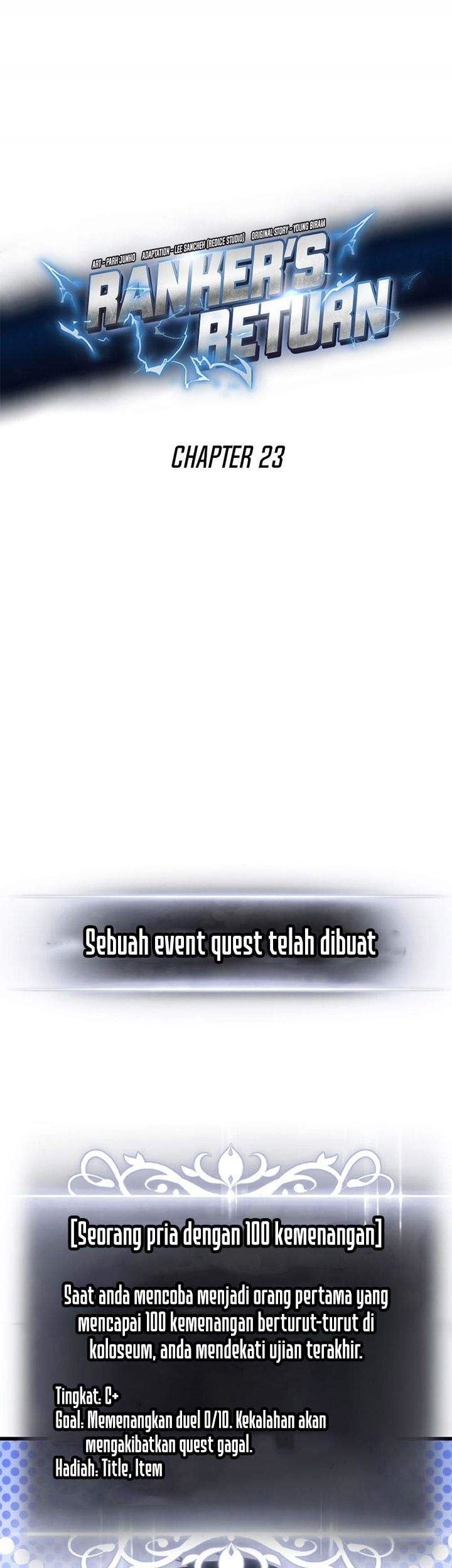 Komik Ranker’s Return (Remake) - Chapter 23