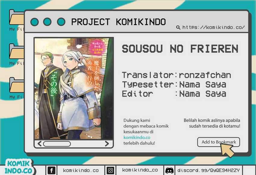 Komik Sousou no Frieren - Chapter 62