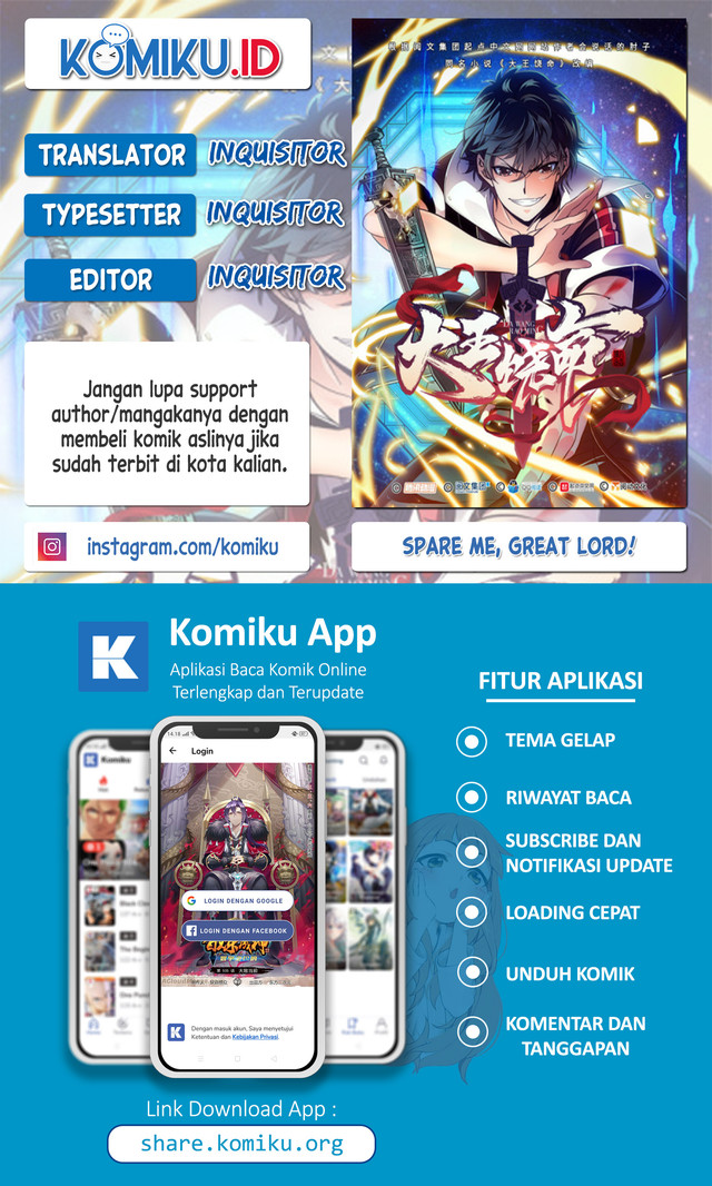 Komik Spare Me, Great Lord! - Chapter 87
