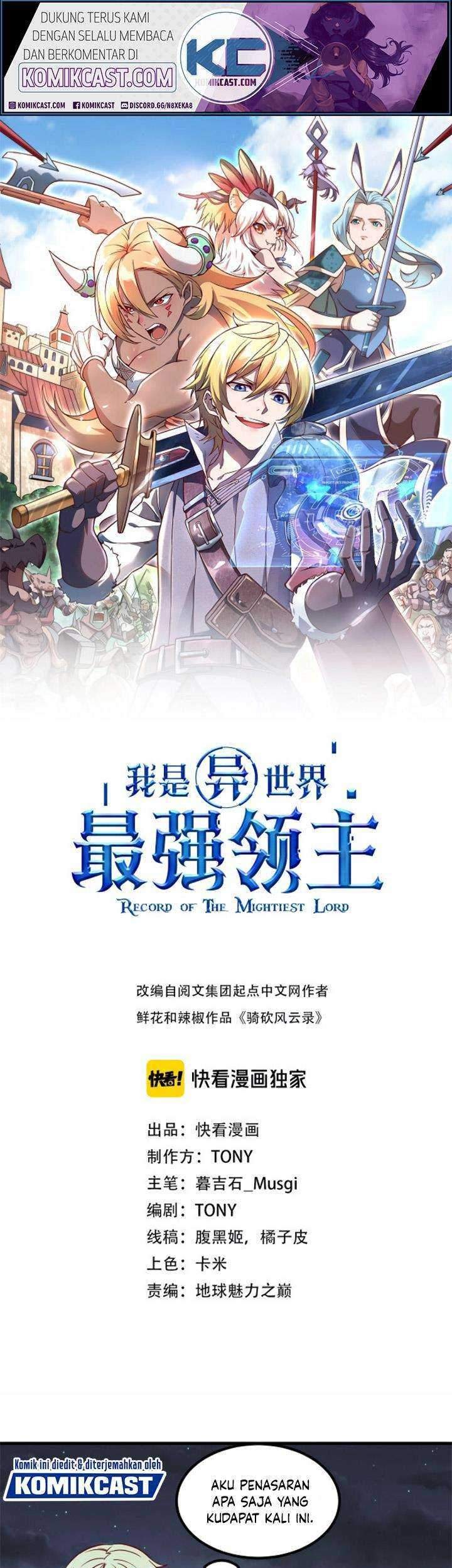 Baca Manhua Record of The Mightiest Lord Chapter 07 Gambar 2