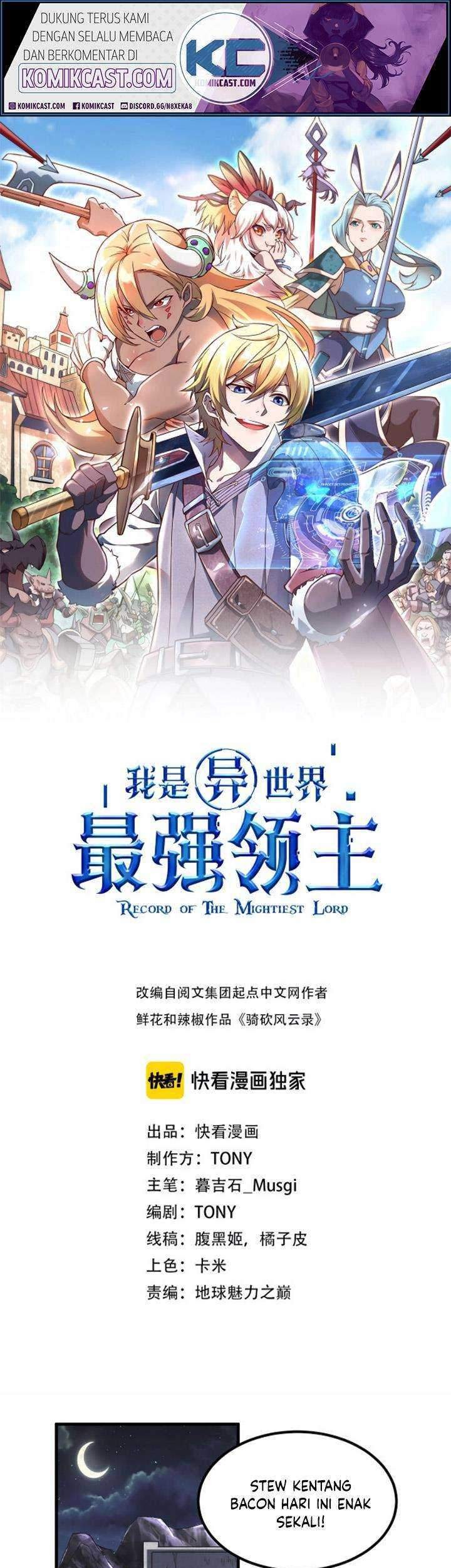 Baca Manhua Record of The Mightiest Lord Chapter 06 Gambar 2