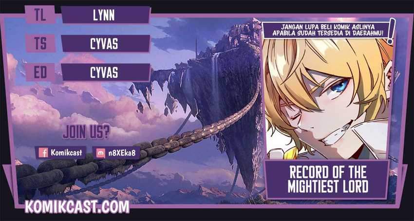 Komik Record of The Mightiest Lord - Chapter 01