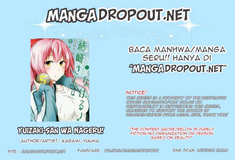 Komik Yuizaki-san wa Nageru! - Chapter 27