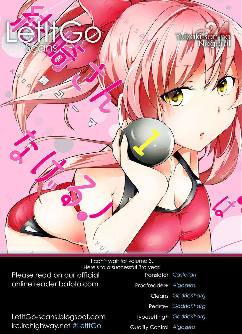 Komik Yuizaki-san wa Nageru! - Chapter 25