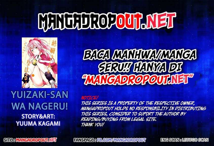 Komik Yuizaki-san wa Nageru! - Chapter 17