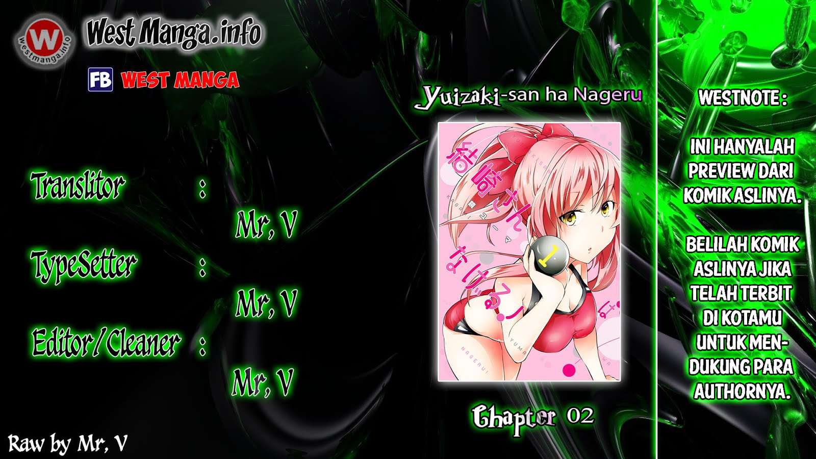 Komik Yuizaki-san wa Nageru! - Chapter 2