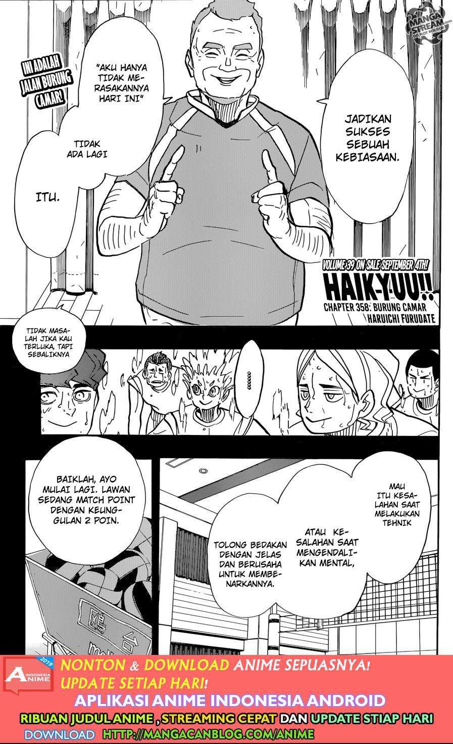 Komik Haikyuu!! - Chapter 359