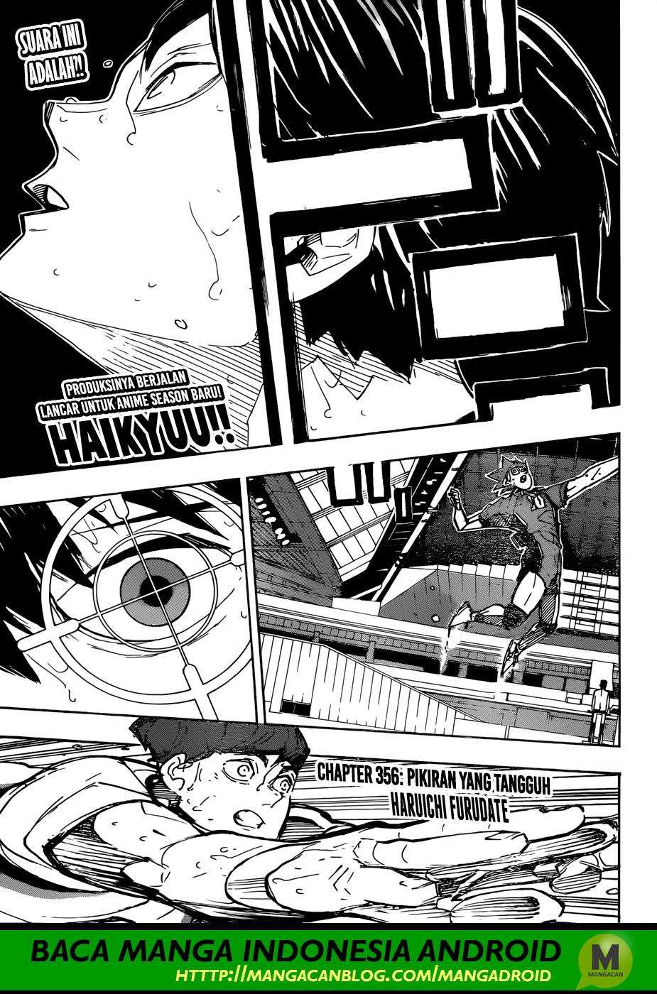 Komik Haikyuu!! - Chapter 356