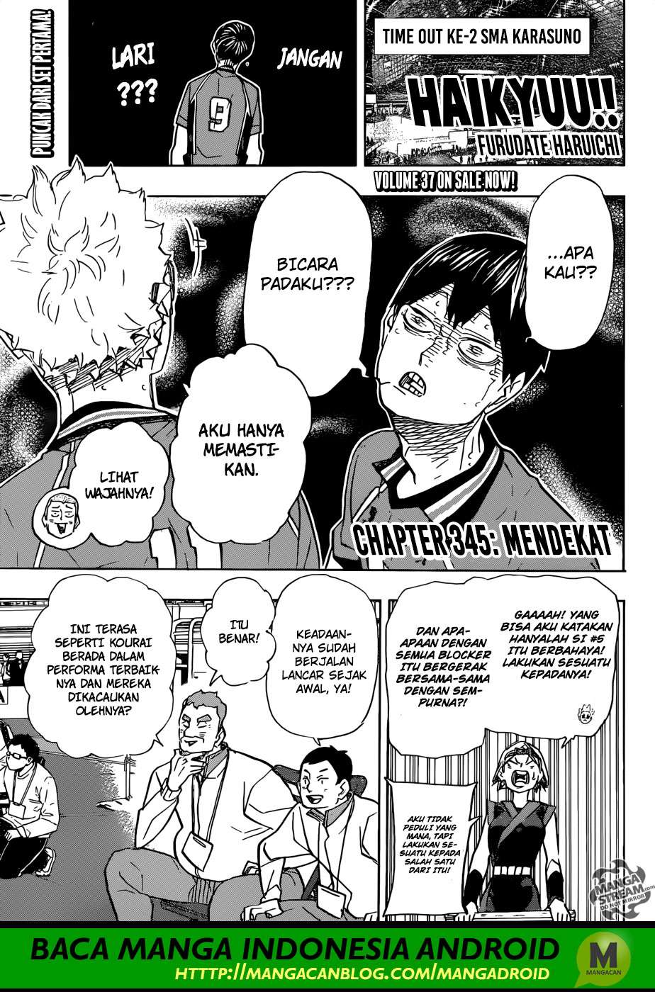 Komik Haikyuu!! - Chapter 345