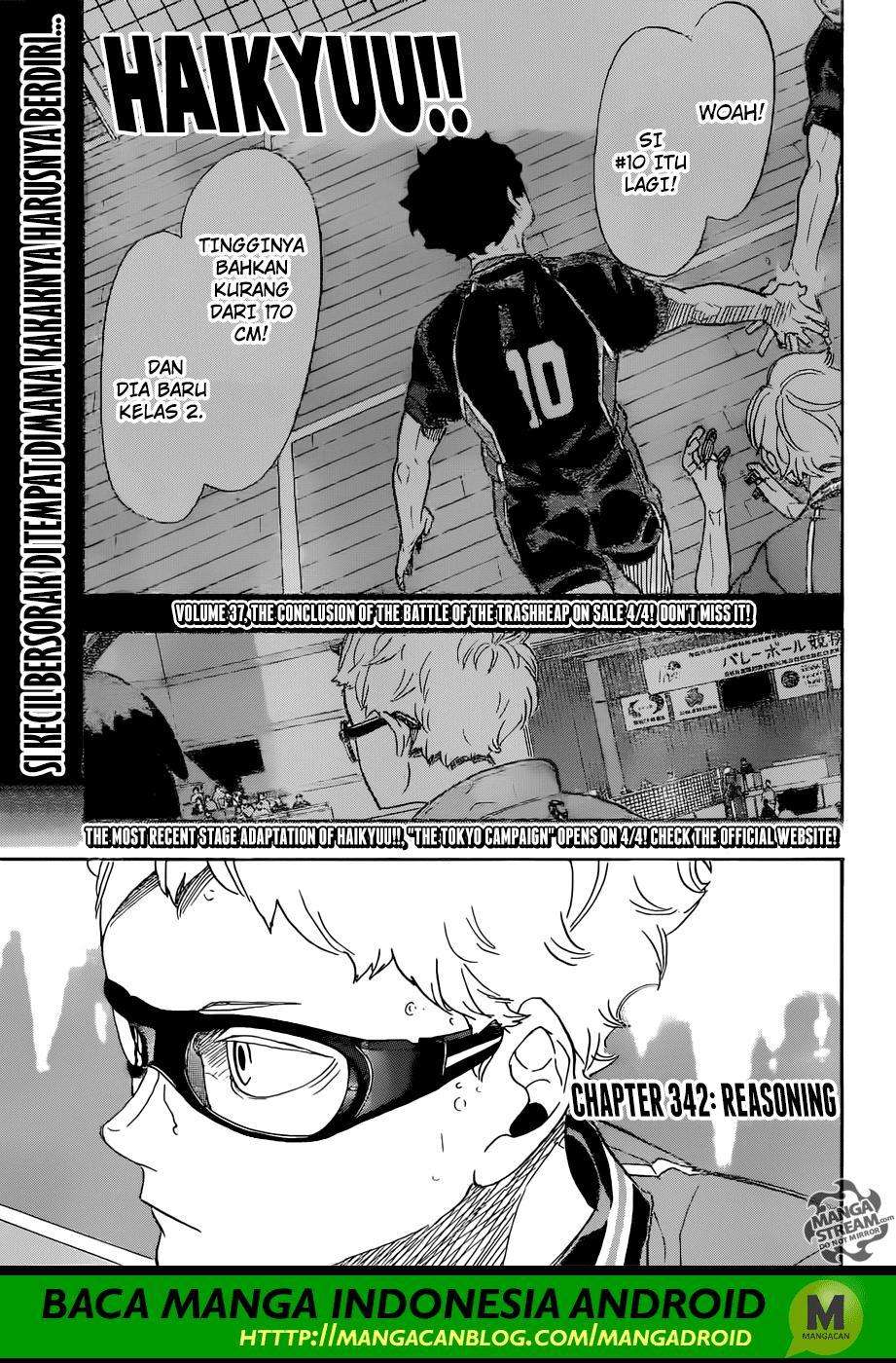 Komik Haikyuu!! - Chapter 342