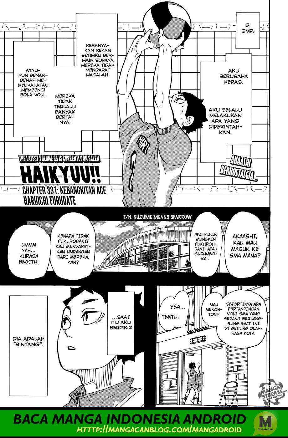 Komik Haikyuu!! - Chapter 331