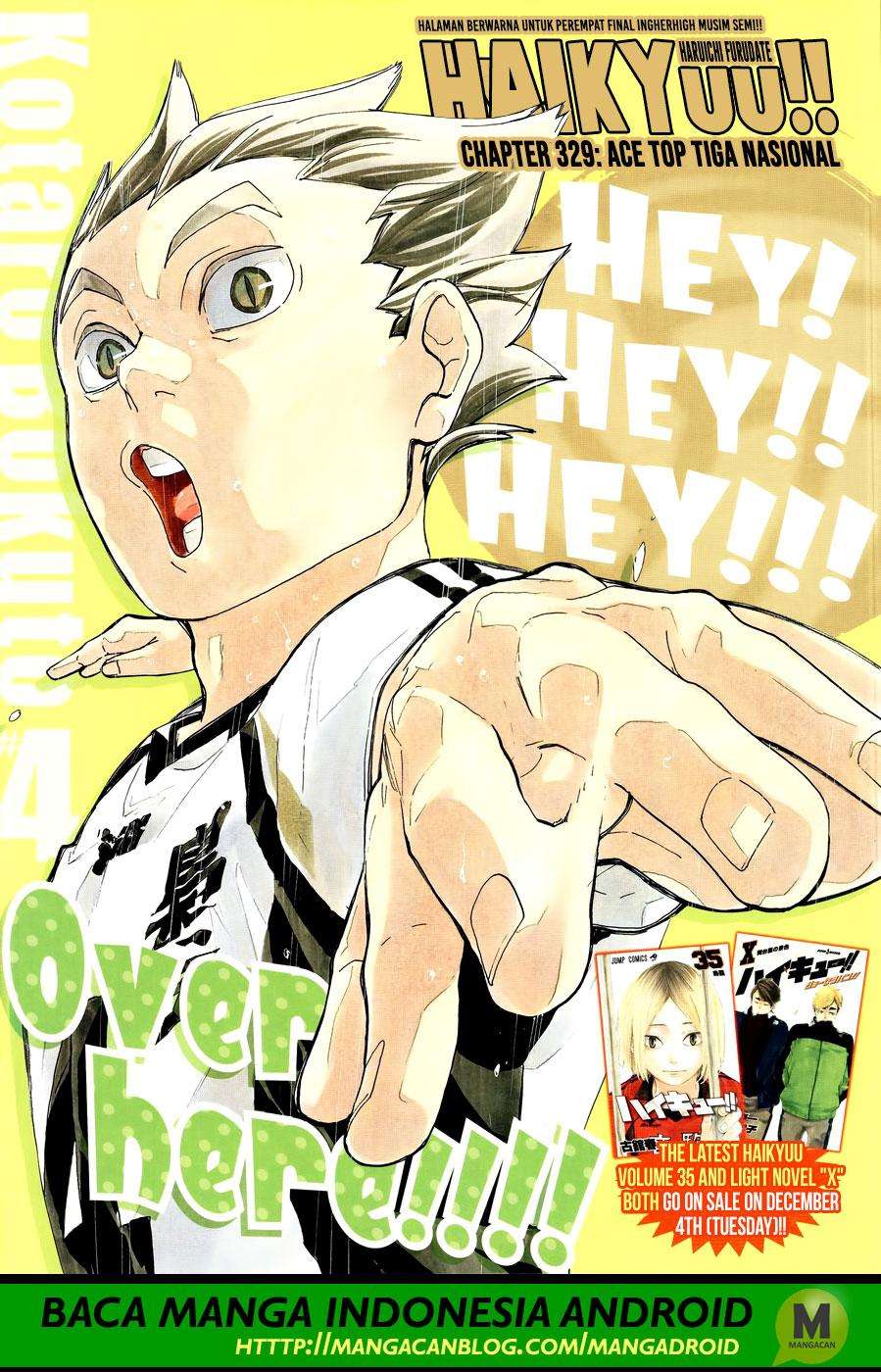 Komik Haikyuu!! - Chapter 329
