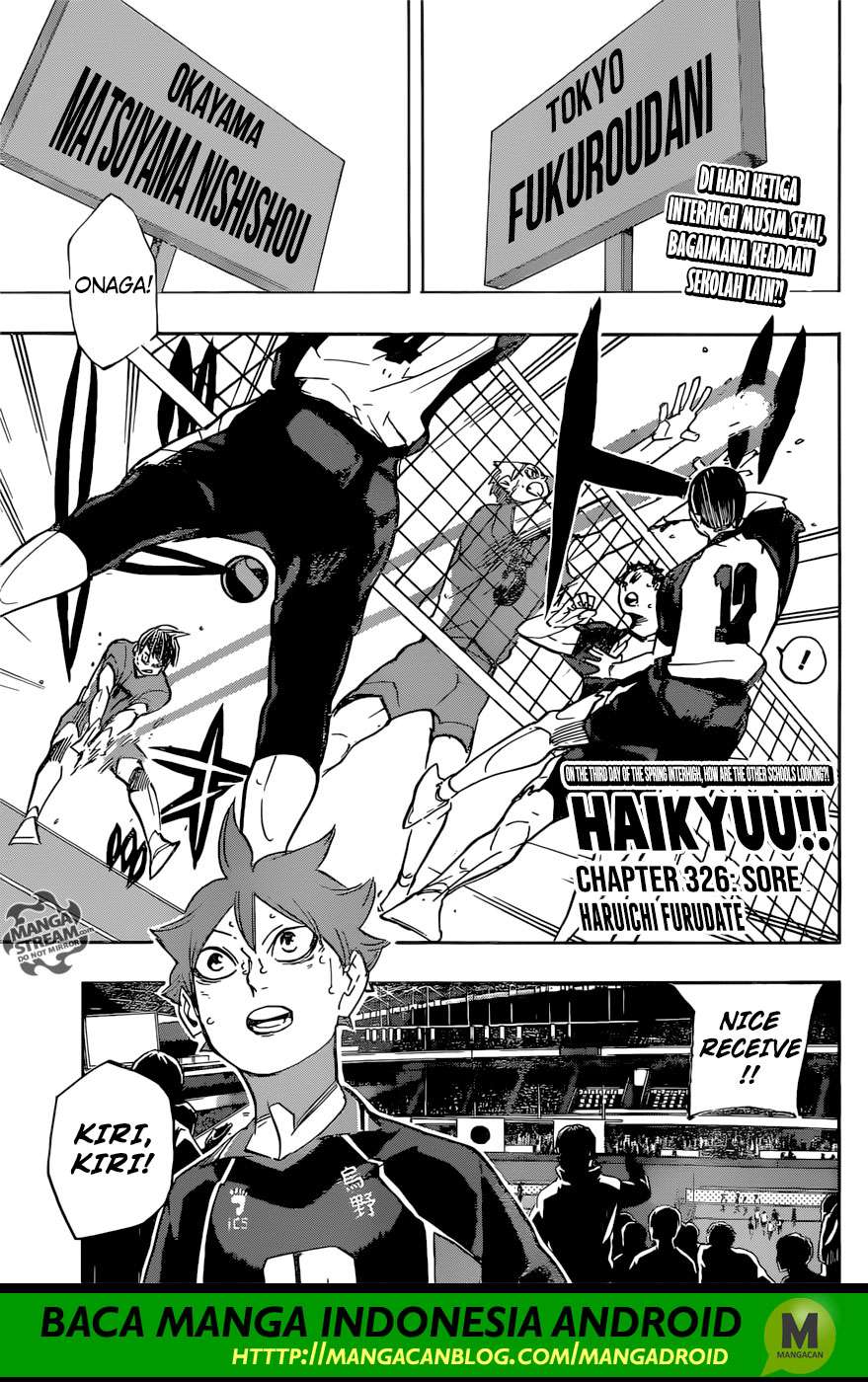 Komik Haikyuu!! - Chapter 326