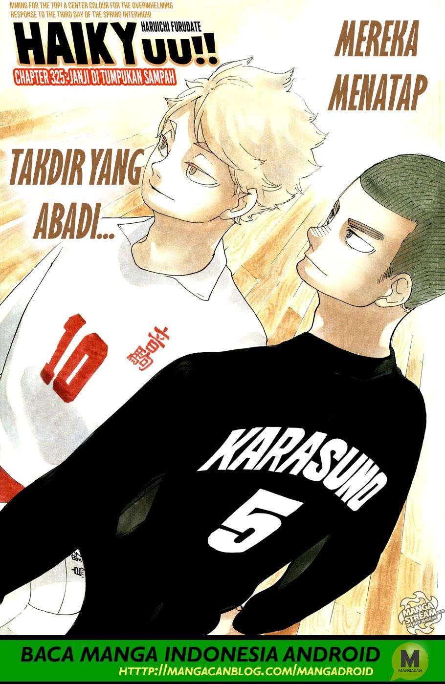 Komik Haikyuu!! - Chapter 325