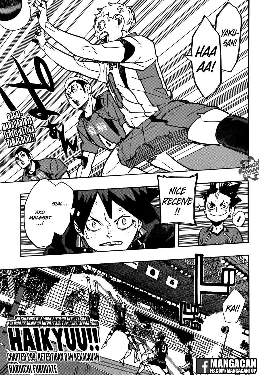 Komik Haikyuu!! - Chapter 299