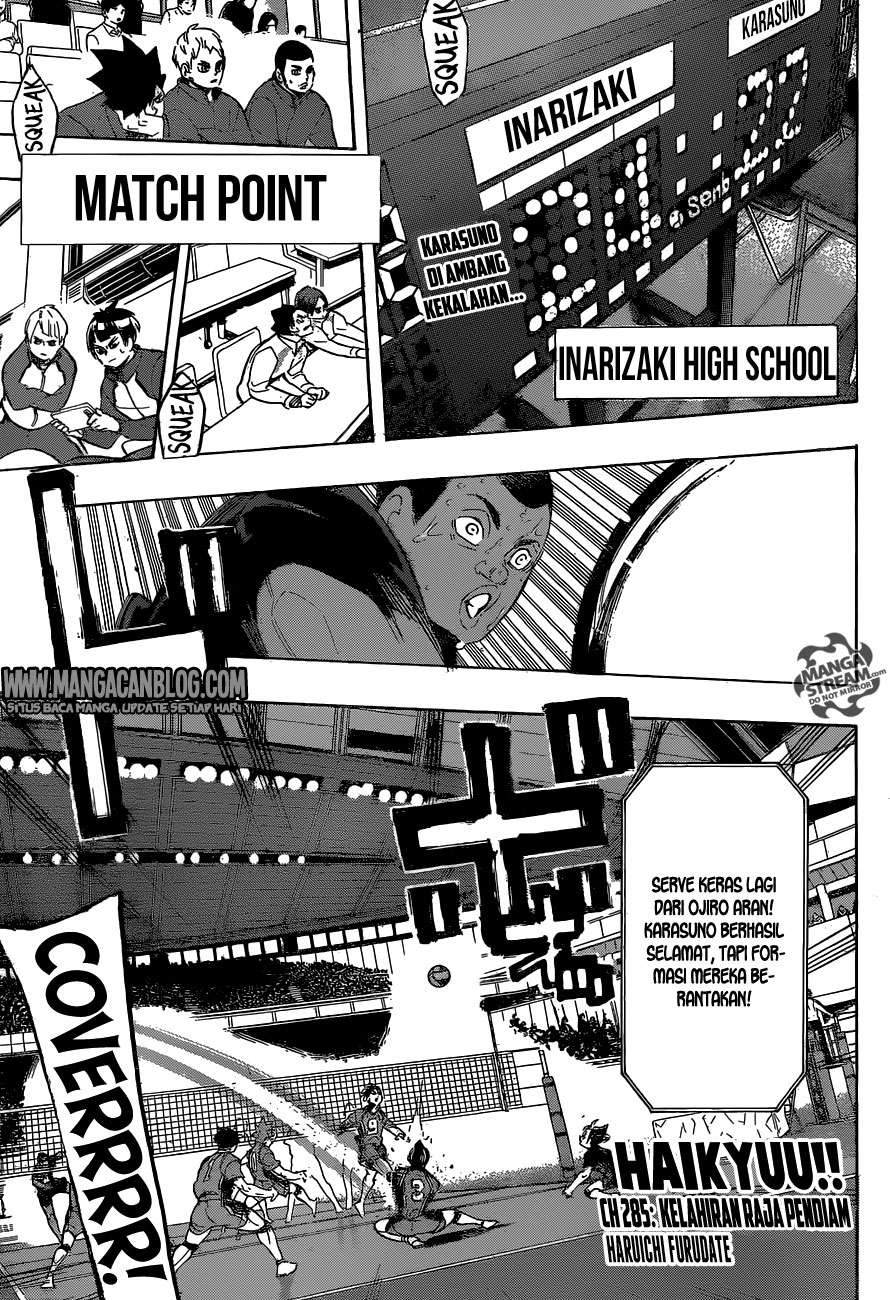 Komik Haikyuu!! - Chapter 285
