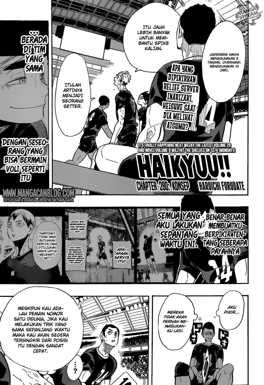 Komik Haikyuu!! - Chapter 280