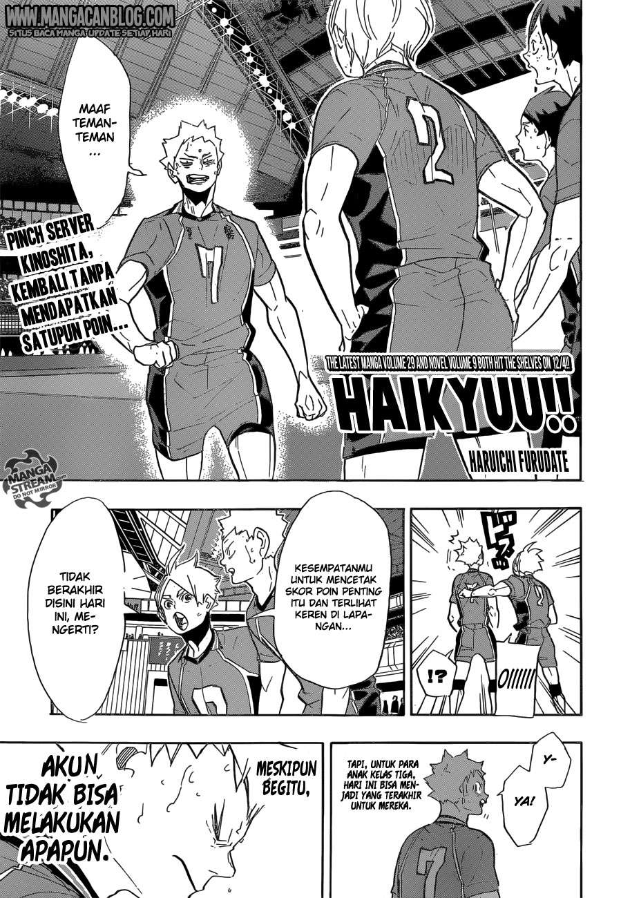 Komik Haikyuu!! - Chapter 278