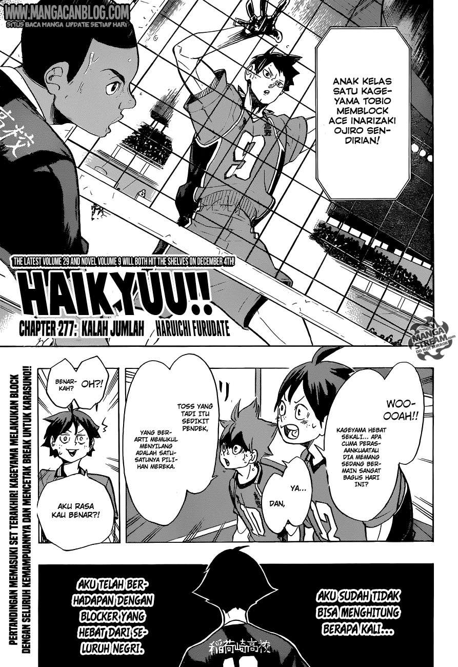 Komik Haikyuu!! - Chapter 277