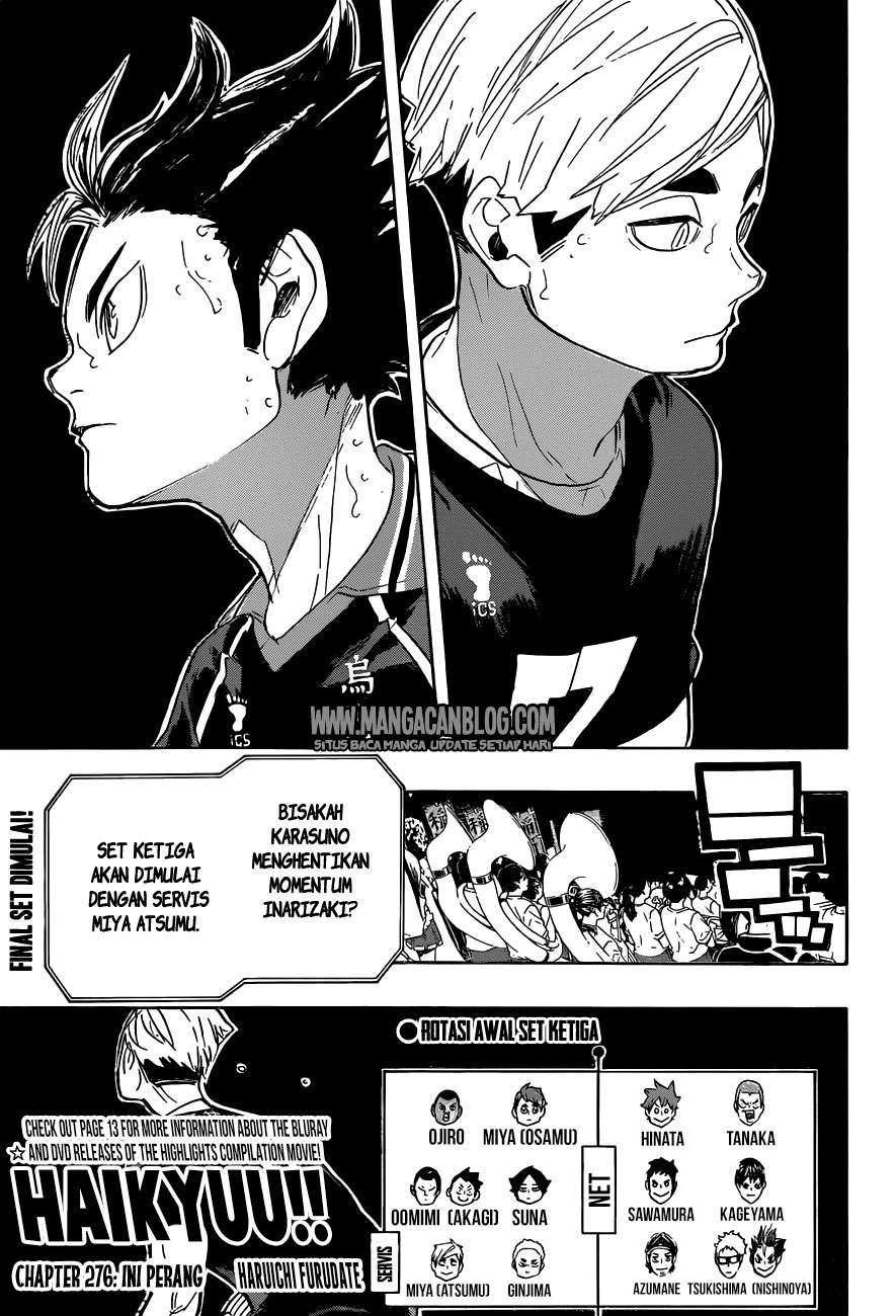 Komik Haikyuu!! - Chapter 276