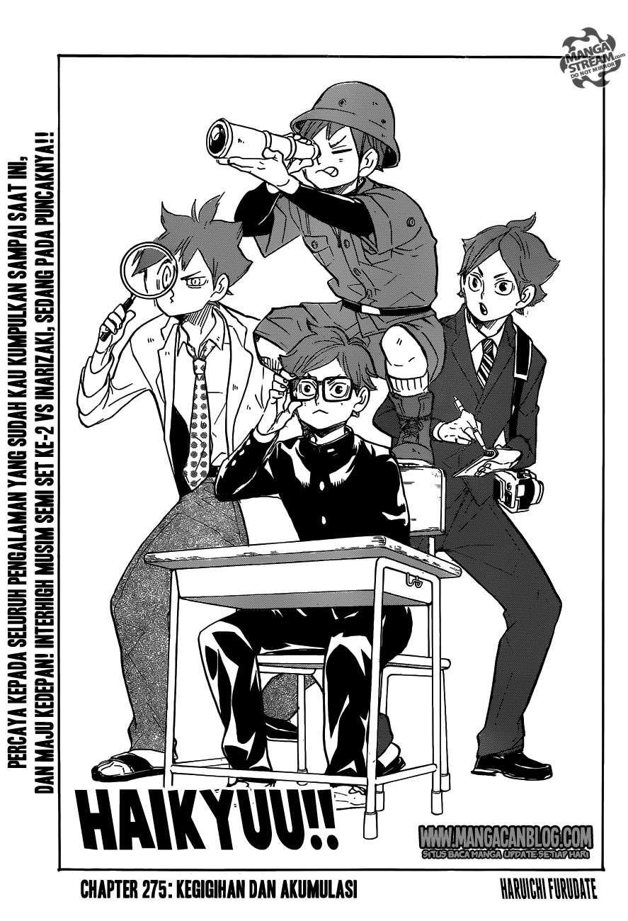 Komik Haikyuu!! - Chapter 275