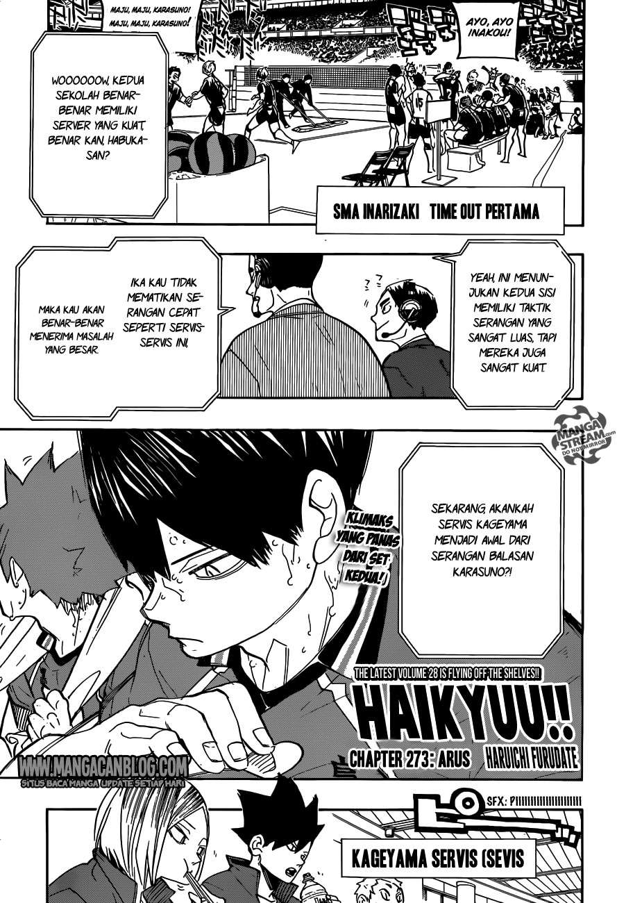 Komik Haikyuu!! - Chapter 273