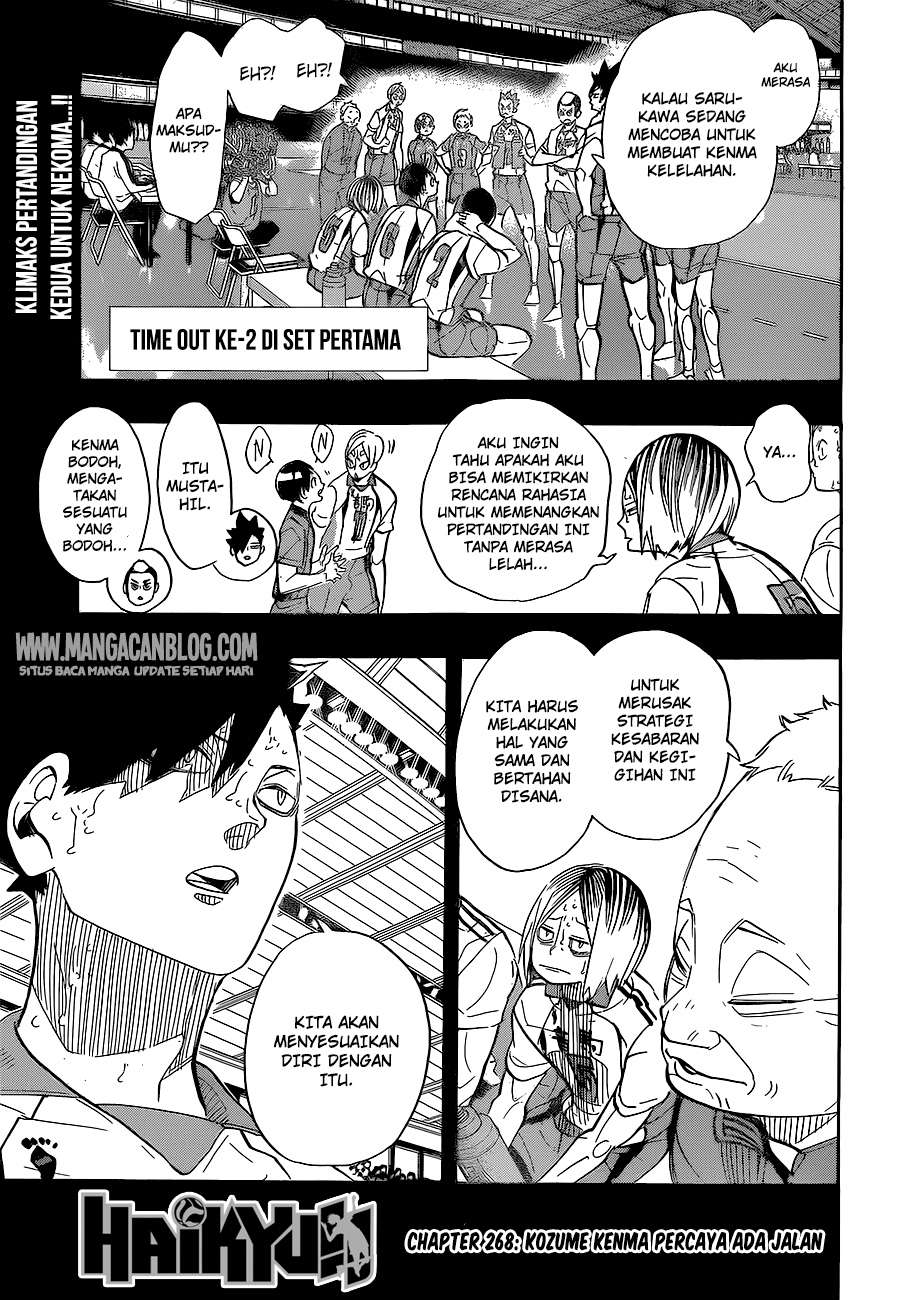 Komik Haikyuu!! - Chapter 268