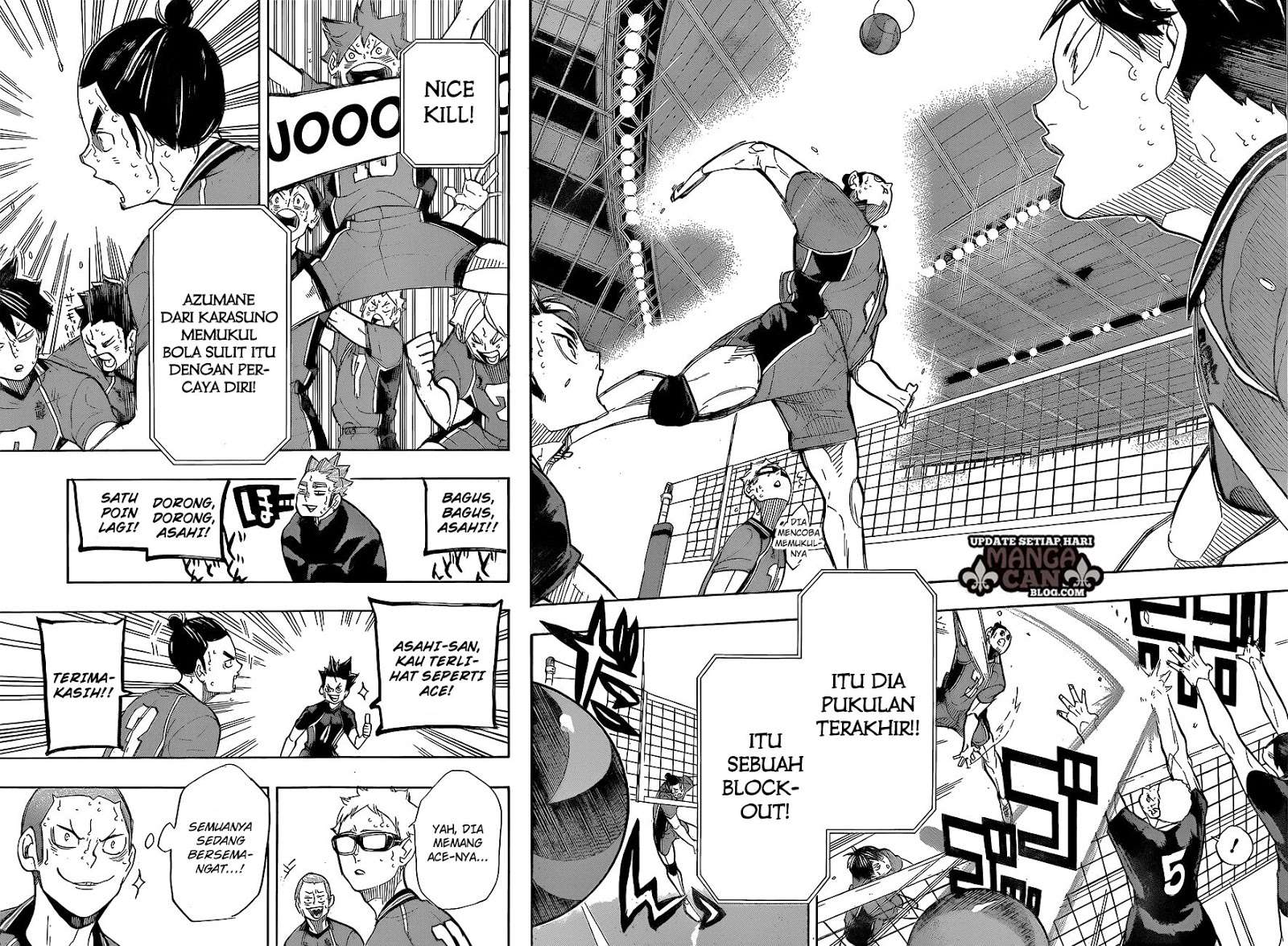 Haikyuu!! Chapter 261 Gambar 3