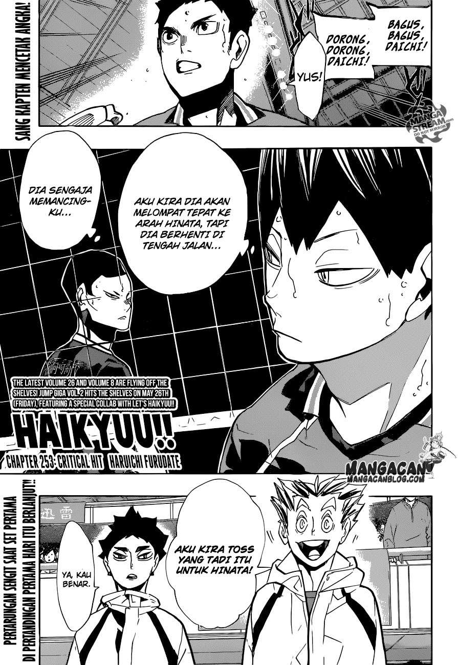 Komik Haikyuu!! - Chapter 253