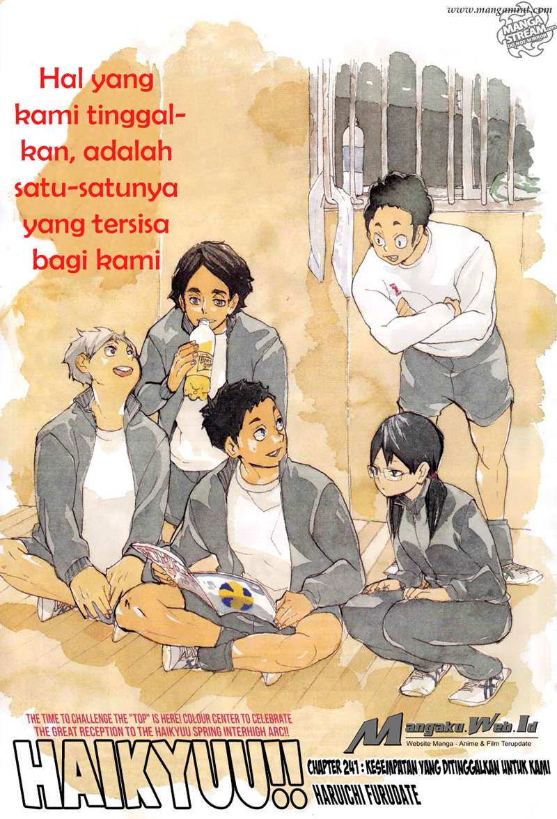 Komik Haikyuu!! - Chapter 241