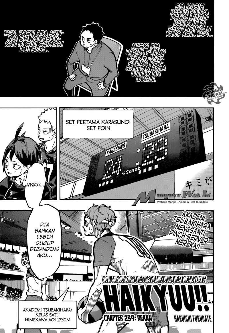 Komik Haikyuu!! - Chapter 239