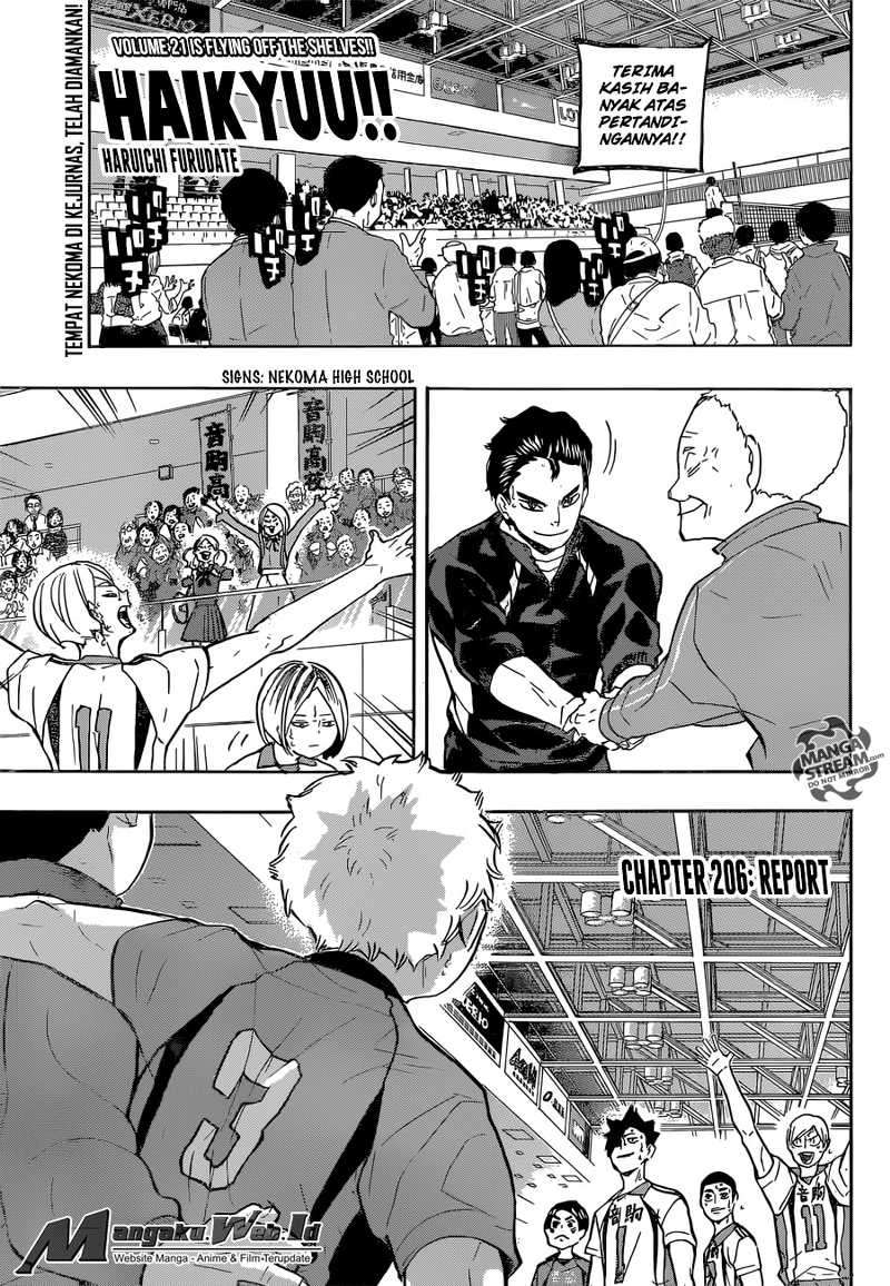 Komik Haikyuu!! - Chapter 206