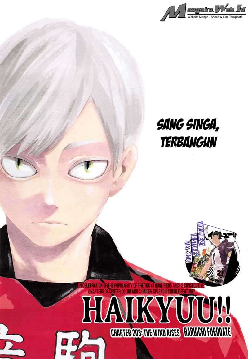 Komik Haikyuu!! - Chapter 203