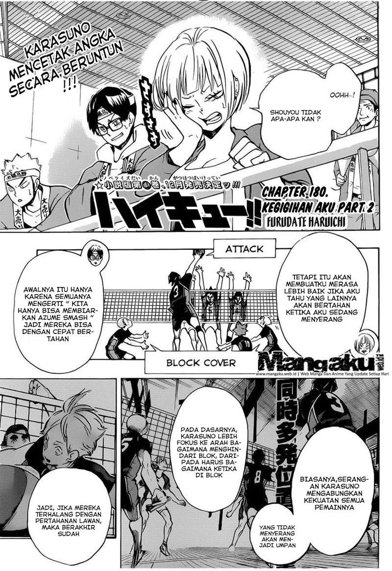 Komik Haikyuu!! - Chapter 180