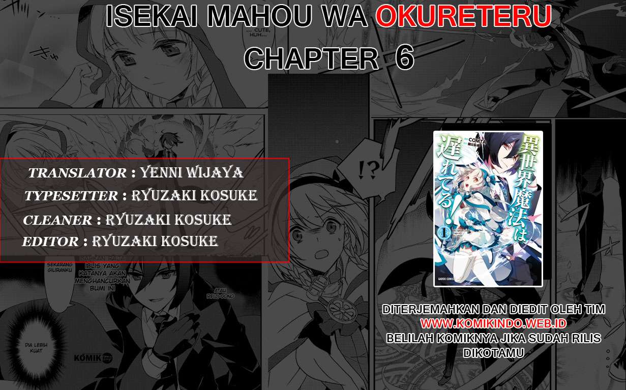 Komik Isekai Mahou wa Okureteru! - Chapter 6