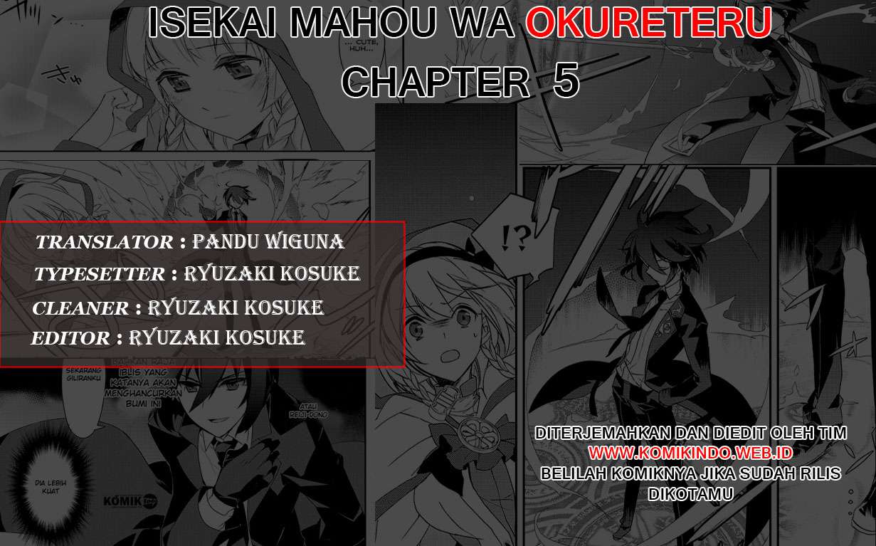 Komik Isekai Mahou wa Okureteru! - Chapter 5