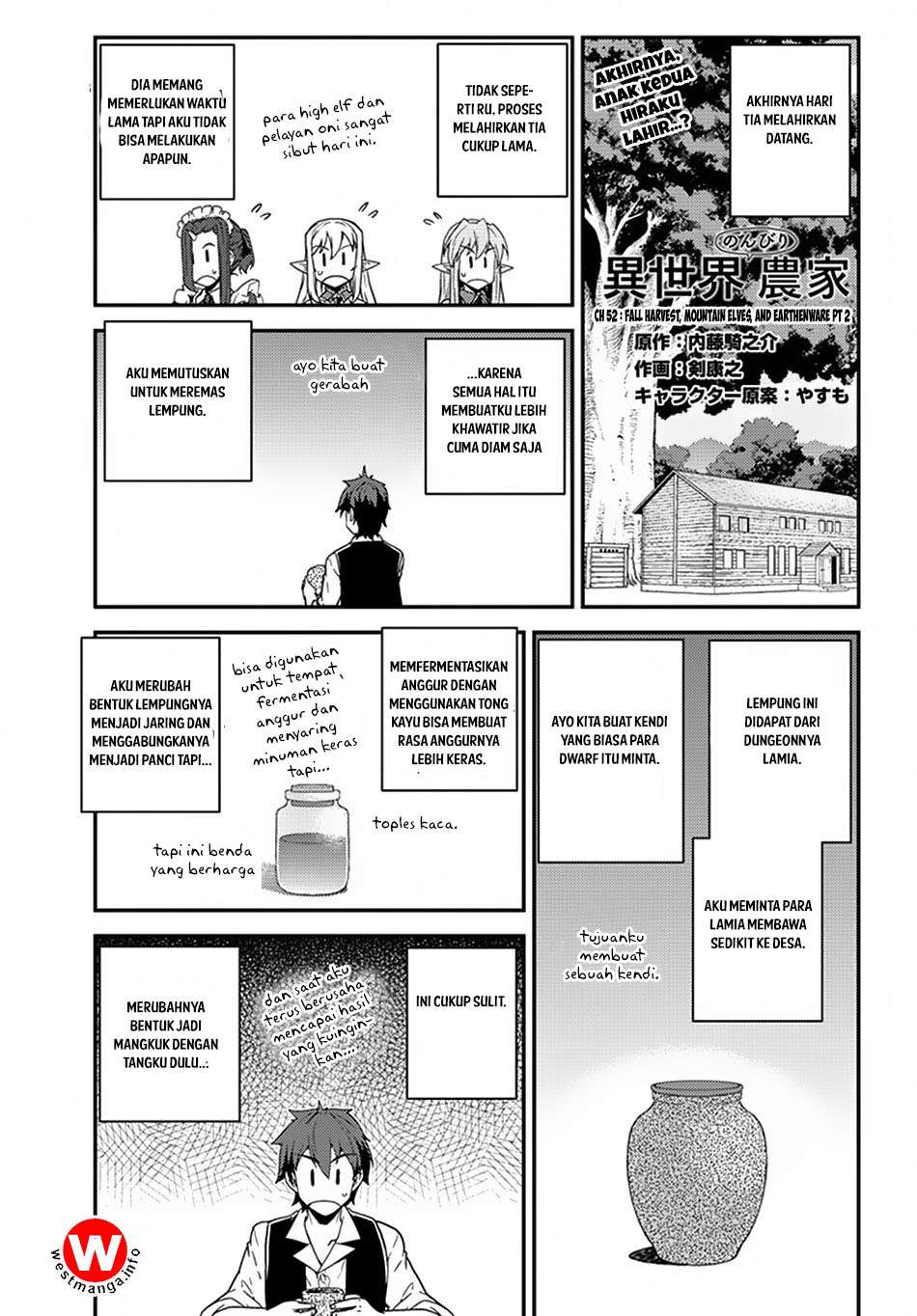 Komik Isekai Nonbiri Nouka - Chapter 52