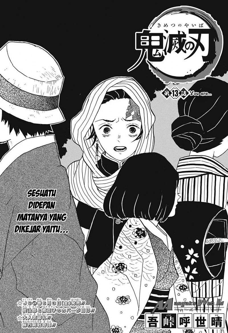 Komik Kimetsu no Yaiba - Chapter 13