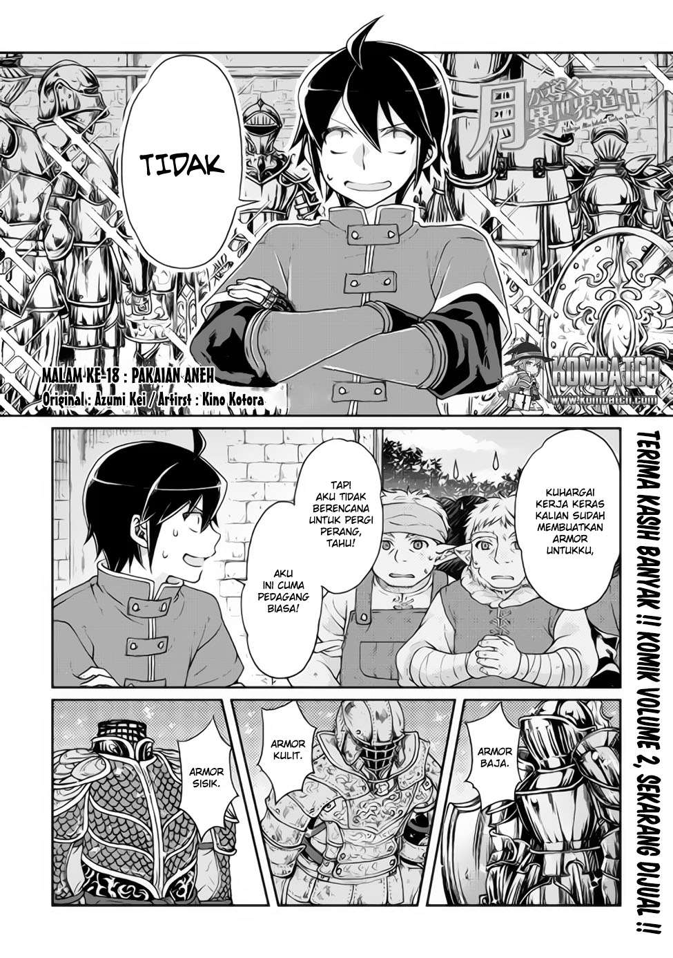 Baca Manga Tsuki ga Michibiku Isekai Douchuu Chapter 18 Gambar 2