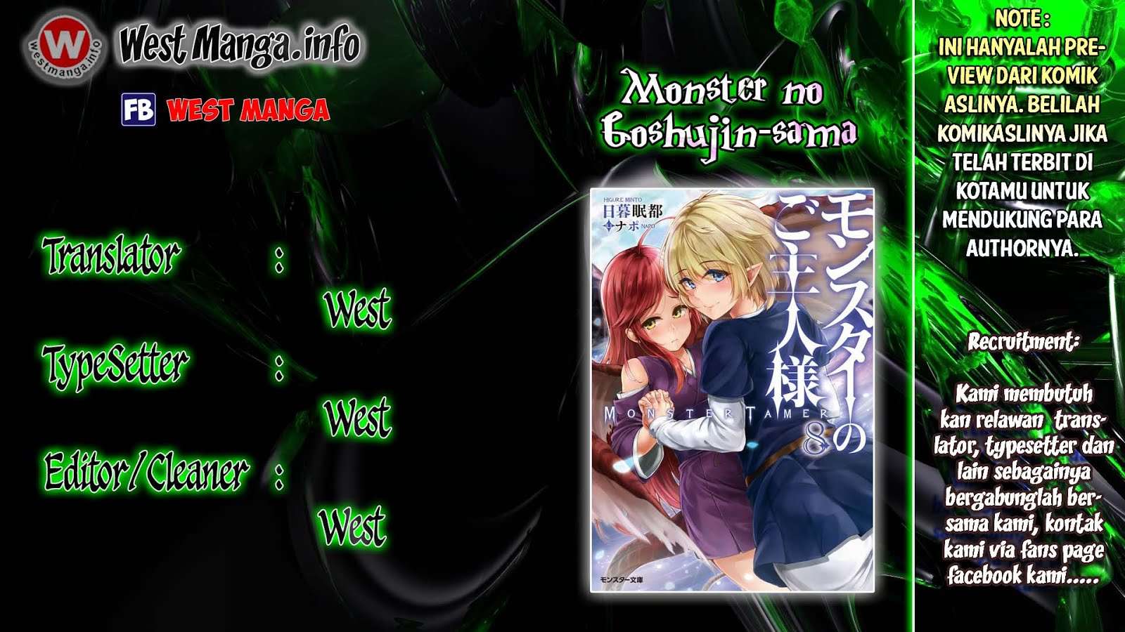 Komik Monster no Goshujin-sama - Chapter 3